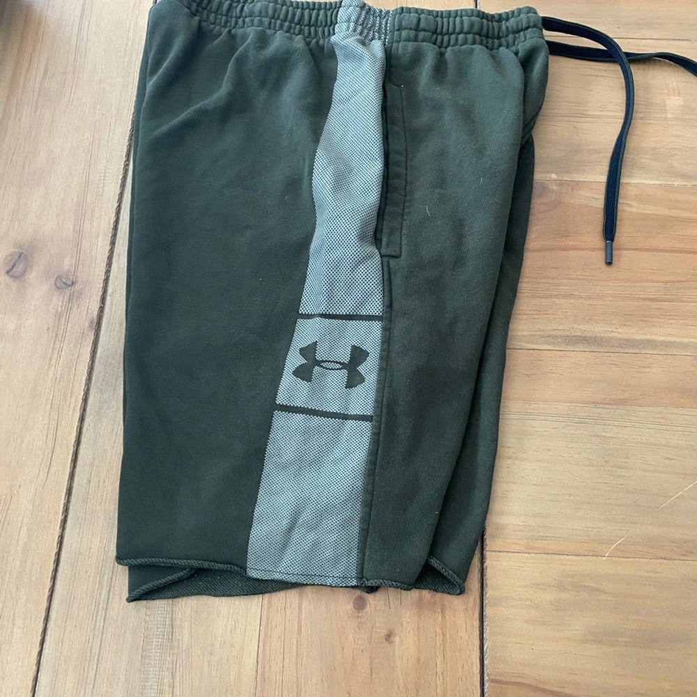 UA sweat shorts